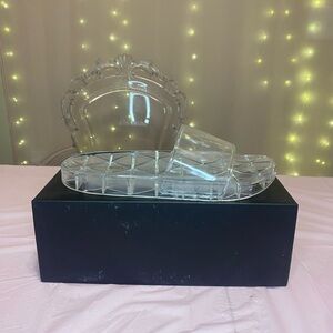 Fashion Nova Clear Sandals